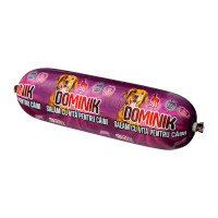 Salam Dominik cu vită pentru câini, 800g