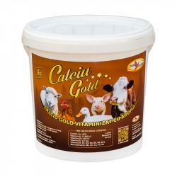 Calciu GOLD vitaminizat cu aromă, găleată, 6kg
