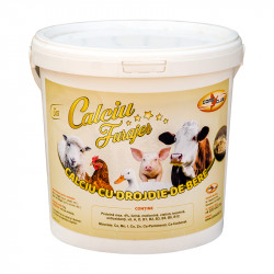 Calciu Furajer cu drojdie de bere, găleată, 6kg